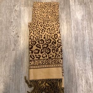 Pashmina 70% Pashmina 30% silk scarf